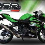 Scarico GPR compatibile con Kawasaki Ninja 500 2023-2025 - M3 Inox 