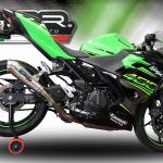 Scarico GPR compatibile con Kawasaki Z 400 2018-2022 - Powercone Evo