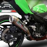 Scarico GPR compatibile con Kawasaki Z 400 2023-2025 - Powercone Evo