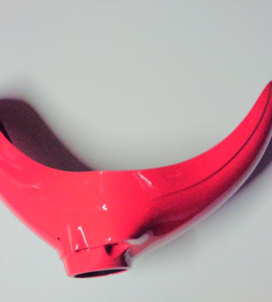 Parafango anteriore verniciato terracotta originale Aprilia Scar