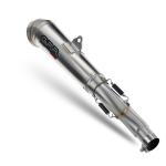 Scarico GPR compatibile con Kawasaki Vulcan 650 S 2017-2020 -  Powercone Evo -  Scarico completo omologato - fornito con db killer estraibile - catalizzatore e collettore