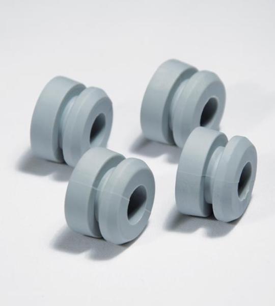Gommini Ammortizzanti Per Lastra Spessore 3-4 Mm Grigi