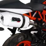 Scarico GPR compatibile con Ktm Duke 125 2011-2016 - Albus Ceramic