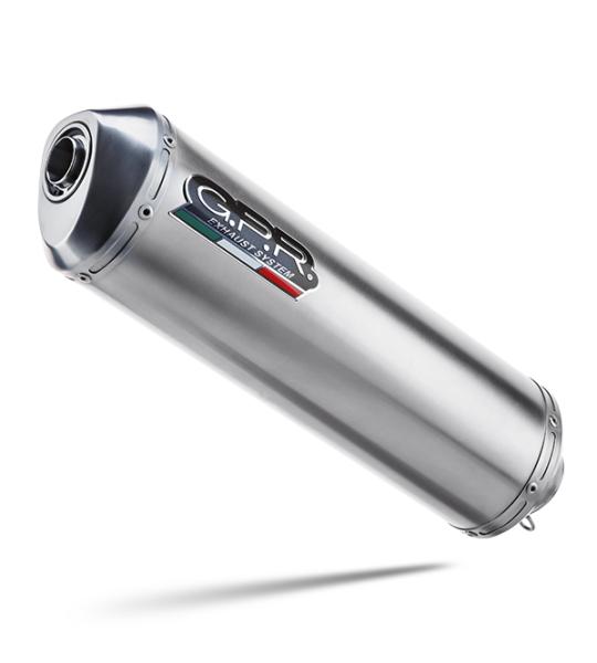 Scarico GPR compatibile con Benelli Trk 502 X 2017-2020 - Satinox 