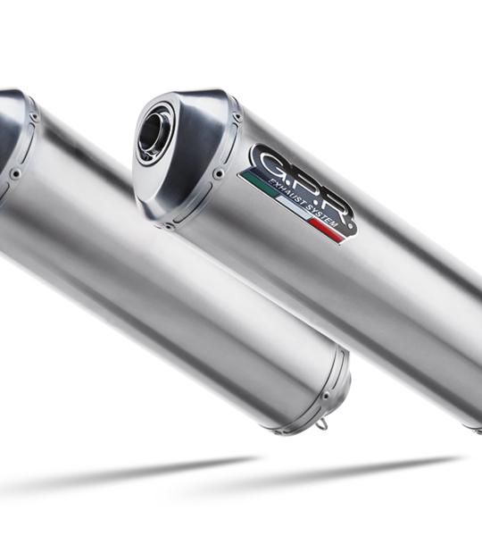 Scarico GPR compatibile con Yamaha Tdm 900 2002-2014 - Satinox