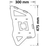 Coppia Supporto Borse Laterale Per Can Am Spyder F3 Dal 2014