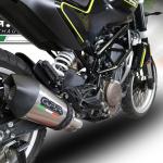 Scarico GPR compatibile con Husqvarna Svartpilen 401 2018-2019 - GP Evo4 Titanium