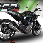 Scarico GPR compatibile con Husqvarna Svartpilen 401 2018-2019 - M3 Titanium Natural