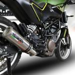 Scarico GPR compatibile con Husqvarna Svartpilen 401 2018-2019 - M3 Titanium Natural