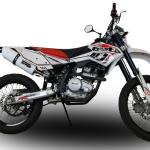 Scarico GPR compatibile con Beta RR 125 Enduro Lc 4t 2010-2018 - Albus Ceramic
