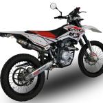 Scarico GPR compatibile con Beta RR 125 Enduro Lc 4t 2010-2018 - Deeptone Inox