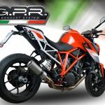 Scarico GPR compatibile con Ktm Super Duke 1290 R 2014-2016 - M3 Inox 