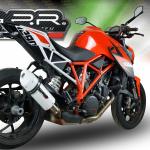 Scarico GPR compatibile con Ktm Super Duke 1290 R 2014-2016 - Albus Ceramic