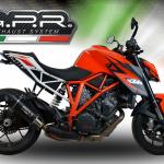 Scarico GPR compatibile con Ktm Super Duke 1290 R 2017-2019 - Furore Evo4 Nero