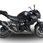 Scarico GPR compatibile con Kawasaki Z 300 2014-2017 - Furore Nero