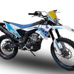 Scarico GPR compatibile con F.B. Mondial Smx 125 Enduro 2021-2023 - Furore Evo4 Poppy