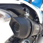 Scarico GPR compatibile con Malaguti Xtm 125 Enduro 2018-2020 - Furore Evo4 Nero