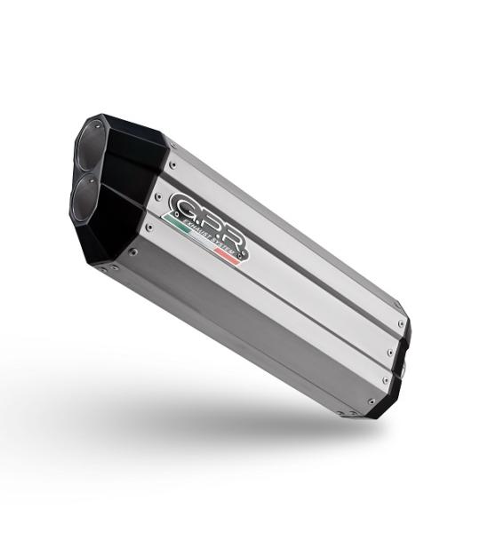 Scarico GPR compatibile con Yamaha Tenere 700 2021-2024 - Hyper Sonic Titanium