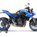 Scarico GPR compatibile con Suzuki Gsx-8R 2022-2024 - Furore Evo4 Nero