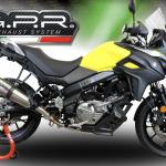 Scarico GPR compatibile con Suzuki V-Strom 650 2021-2025 - GP Evo4 Titanium