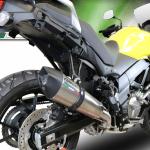 Scarico GPR compatibile con Suzuki V-Strom DL650 2017-2020 - GP Evo4 Titanium