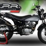 Scarico GPR compatibile con Suzuki Rv 200 Van Van 2016-2017 - Furore Nero