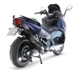 Scarico GPR compatibile con Sym Maxsym TL 508 2021-2024 - GP Evo4 Black Titanium