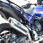 Scarico GPR compatibile con Suzuki V-STROM DL 800 DE - SE 2023-2025 - Furore-X Acciaio Inox