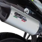Scarico GPR compatibile con Suzuki V-STROM DL 800 DE - SE 2023-2025 - Furore-X Titanio