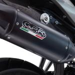 Scarico GPR compatibile con Suzuki V-STROM DL 800 DE - SE 2023-2025 - Furore-X Titanio Nero