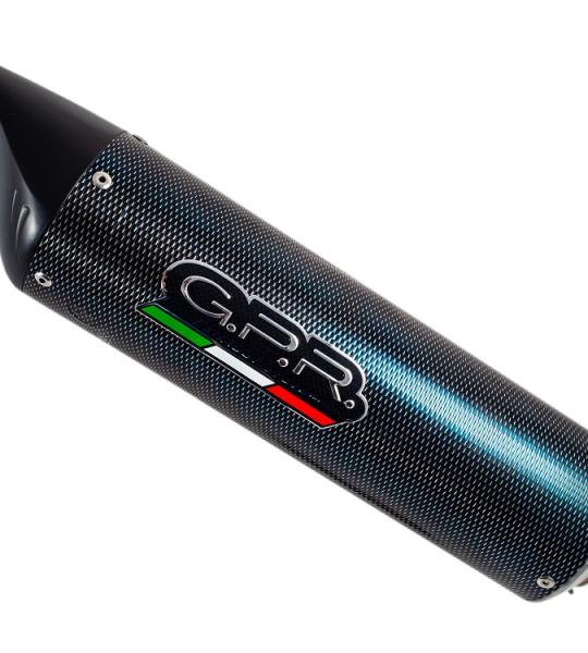 Scarico GPR compatibile con Triumph Daytona 675 2009-2012 - Tiburon Poppy