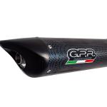 Scarico GPR compatibile con Triumph Daytona 675 2009-2012 - Tiburon Poppy