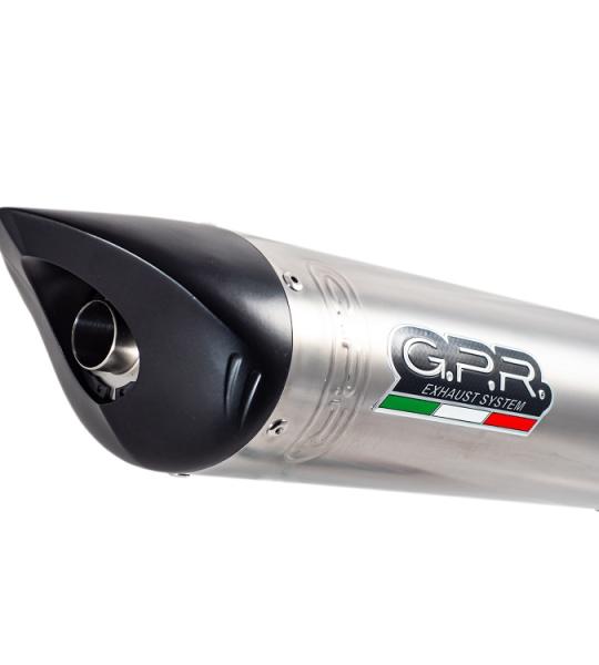 Scarico GPR compatibile con Triumph Daytona 675 2009-2012 - Tiburon Titanium