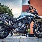 Scarico GPR compatibile con Triumph Tiger 900 2020-2023 - Furore Evo4 Nero