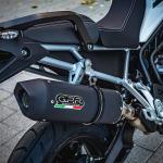 Scarico GPR compatibile con Triumph Tiger 900 2020-2023 - Furore Evo4 Nero