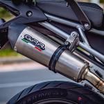 Scarico GPR compatibile con Triumph Tiger 850 2020-2024 - GP Evo4 Titanium