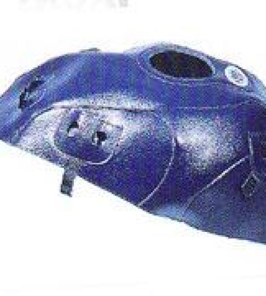 Copriserbatoio blu per Suzuki GSX F 600-750 2003-2004