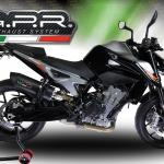 Scarico GPR compatibile con Ktm Duke 790 2021-2024 - Furore Nero