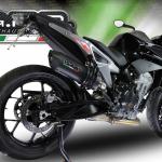 Scarico GPR compatibile con Ktm Duke 790 2021-2024 - Furore Nero