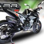 Scarico GPR compatibile con Ktm Duke 790 2017-2020 - GP Evo4 Black Titanium