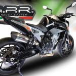 Scarico GPR compatibile con Ktm Duke 790 2021-2024 - Gpe Ann. titanium