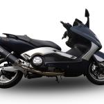 Scarico GPR compatibile con Yamaha T-Max 530 2012-2016 - Furore Nero