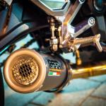 Scarico GPR compatibile con Triumph Trident 660 2021-2024 - M3 Black Titanium