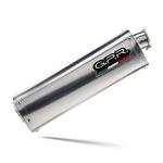Scarico GPR compatibile con Aprilia Mana 850 Gt 2007-2016 -  Trioval -  Terminale di scarico semi-completo -  omologato -  con db killer estraibile e raccordo specifico
