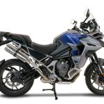Scarico GPR compatibile con Triumph Tiger 1200 Gt - Rally 2022-2024 - Dual Inox