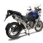 Scarico GPR compatibile con Triumph Tiger 1200 Gt - Rally 2022-2024 - GP Evo4 Titanium