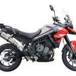 Scarico GPR compatibile con Triumph Tiger 850 2020-2024 - GP Evo4 Titanium
