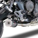 Scarico GPR compatibile con Triumph Tiger Sport 660 2022-2024 - M3 Black Titanium