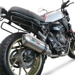 Scarico GPR compatibile con Yamaha Xsr 700 2017-2020 - Satinox 