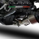 Scarico GPR compatibile con Yamaha Mt-09 2017-2020 - Furore Evo4 Nero